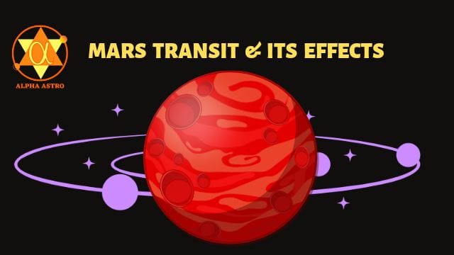 Mars Transit & It's Effects